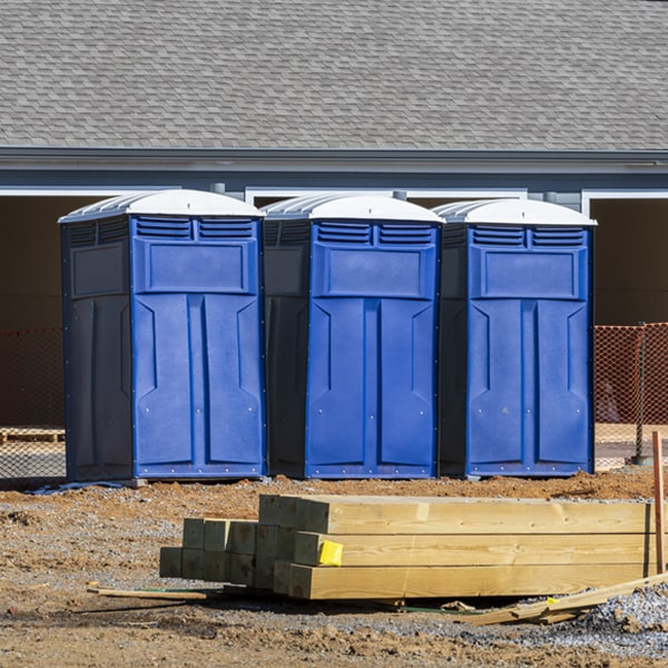 what is the cost difference between standard and deluxe porta potty rentals in Sandia TX